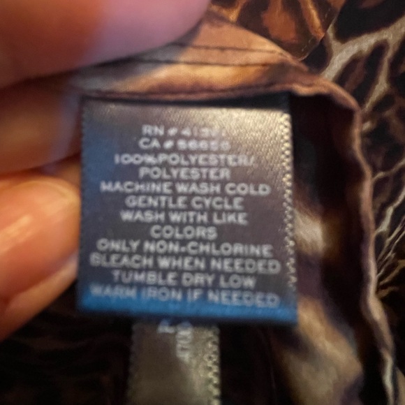 Lauren Leopard Print Open Back Tank - Picture 2 of 7